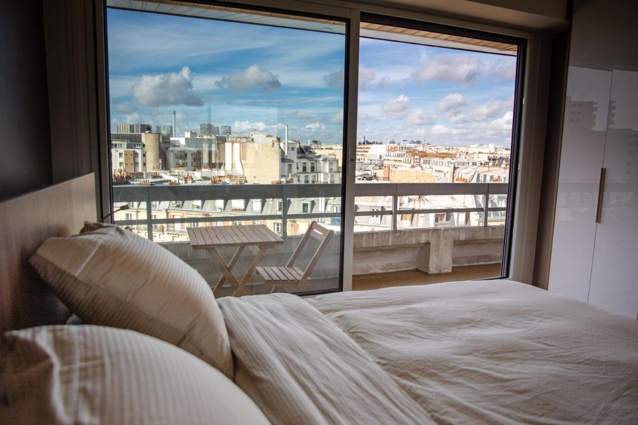 Appartement Vue Tour Eiffel Paris Luaran gambar